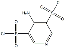 4-AMinopyridine-3,5-disulfonyl dichloride Struktur