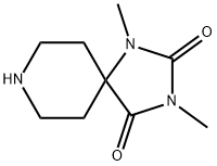 1,3-DiMethyl-1,3,8-triaza-spiro[4.5]decane-2,4-dione Struktur