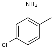 2 - Methyl -5- chloroaniline Struktur