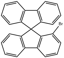 1-BroMo-9,9'-spirobi[9H-fluorene] Struktur