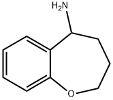 2,3,4,5-TETRAHYDRO-1-BENZOXEPIN-5-AMINE Struktur