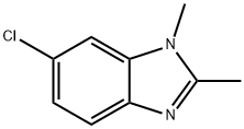 1H-Benzimidazole,6-chloro-1,2-dimethyl-(9CI) Struktur