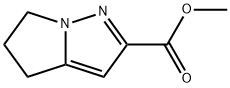 Methyl 5,6-dihydro-4H-pyrrolo[1,2-b]pyrazole-2-carboxylate Struktur