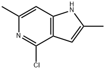 4-Chloro-2,6-diMethyl-5-azaindole Struktur