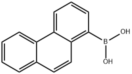 1-Phenanthrenylboronic acid Struktur