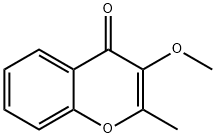 3-Methoxy-2-Methyl-4H-chroMen-4-one Struktur