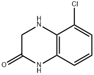 5-Chloro-3,4-dihydroquinoxalin-2(1H)-one Struktur