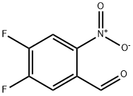 4,5-Difluoro-2-nitro-benzaldehyde Struktur