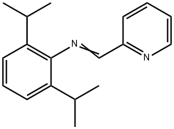 (E)-2,6-diisopropyl-N-(pyridine-2-ylMethylene)aniline Struktur