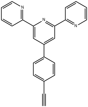 4'-(4-Ethynylphenyl)-2,2':6',2''-terpyridine Struktur