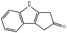 3,4-dihydrocyclopenta[b]indol-2(1H)-one Struktur