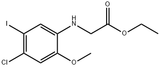 ethyl 2-((4-chloro-5-iodo-2-Methoxyphenyl)aMino)acetate price.