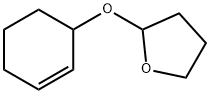 2-(Cyclohex-2-en-1-yloxy)tetrahydrofuran Struktur