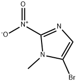 5-BroMo-1-Methyl-2-nitro-1H-iMidazole Struktur