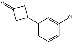 3-(3-chlorophenyl)cyclobutanone Struktur