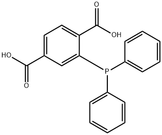 2-(Diphenylphosphino)terephthalic acid Struktur