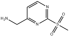 (2-(Methylsulfonyl)pyriMidin-4-yl)MethanaMine Struktur