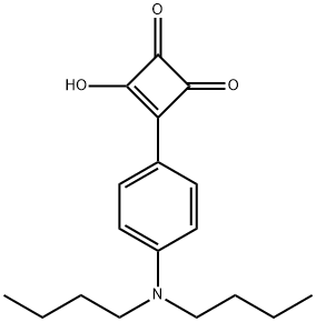 3-Cyclobutene-1,2-dione, 3-[4-(dibutylaMino)phenyl]-4-hydroxy- Struktur