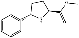 (5S)-5-Phenyl-L-proline methyl ester Struktur