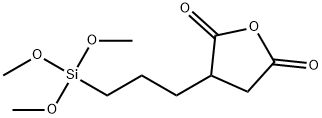 2,5-Furandione, dihydro-3-[3-(triMethoxysilyl)propyl]- Struktur