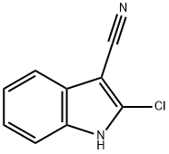 2-Chloro-1H-indole-3-carbonitrile Struktur