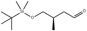 (R)-4-(tert-butyldiMethylsilyloxy)-3-Methylbutanal Struktur