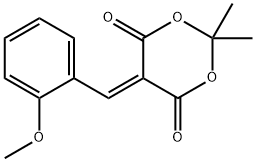 5-(2-METHOXYBENZYLIDENE)-2,2-DIMETHYL-1,3-DIOXANE-4,6-DIONE|5-(2-甲氧基苯亞甲基)-2,2-二甲基-1,3-二噁烷-4,6-二酮