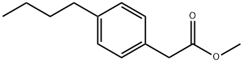 4-Butylbenzeneacetic Acid Methyl Ester Struktur