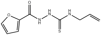 2-Furancarboxylic acid, 2-[(2-propen-1-ylaMino)thioxoMethyl]hydrazide Struktur