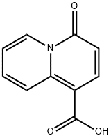 4-Oxo-4H-quinolizine-1-carboxylic acid Struktur