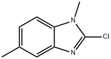 1H-Benzimidazole,2-chloro-1,5-dimethyl-(9CI) Struktur