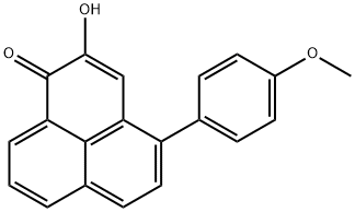 4'-O-Methylirenolone Struktur