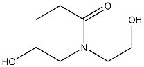 N,N-Bis(2-hydroxyethyl)propionaMide Struktur