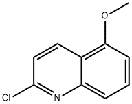 2-Chloro-5-Methoxyquinoline Struktur