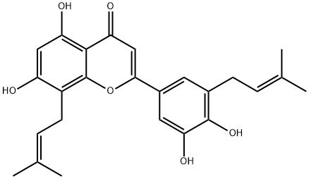 EpiMedokoreanin B Struktur