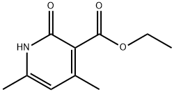 Ethyl 2-hydroxy-4,6-diMethylnicotinate Struktur