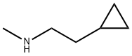 2-cyclopropyl-N-MethylethanaMine hydrochloride Struktur