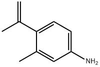 3-Methyl-4-(prop-1-en-2-yl)aniline Struktur