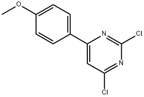 2,4-Dichloro-6-(4-Methoxyphenyl)pyriMidine Struktur