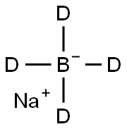 Sodium borohydride-d4,11B Struktur