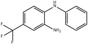 N1-Phenyl-4-(trifluoroMethyl)benzene-1,2-diaMine Struktur