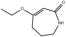 2H-Azepin-2-one,4-ethoxy-1,5,6,7-tetrahydro- Struktur