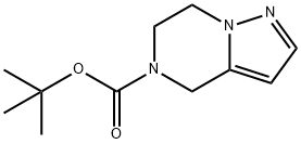 tert-butyl 6,7-dihydropyrazolo[1,5-a]pyrazine-5(4H)-carboxylate Struktur