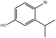 4 - 溴 - 5 - 異丙基苯酚, 16606-29-4, 結(jié)構(gòu)式