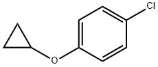 1-Chloro-4-cyclopropoxy-benzene Struktur