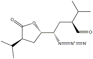 2-Furanbutanal, γ-azidotetrahydro-α,4-bis(1-Methylethyl)-5-oxo-, (αS, γS,2S,4S)-