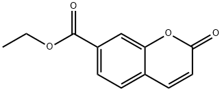 Ethyl 2-oxo-2H-chroMene-7-carboxylate Struktur