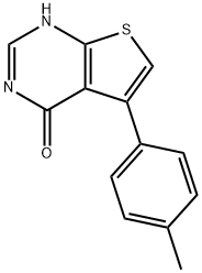 5-p-tolylthieno[2,3-d]pyriMidin-4-ol Struktur