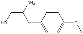 b-AMino-4-Methoxybenzenepropanol Struktur