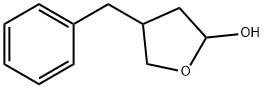 4-Benzyltetrahydrofuran-2-ol Struktur